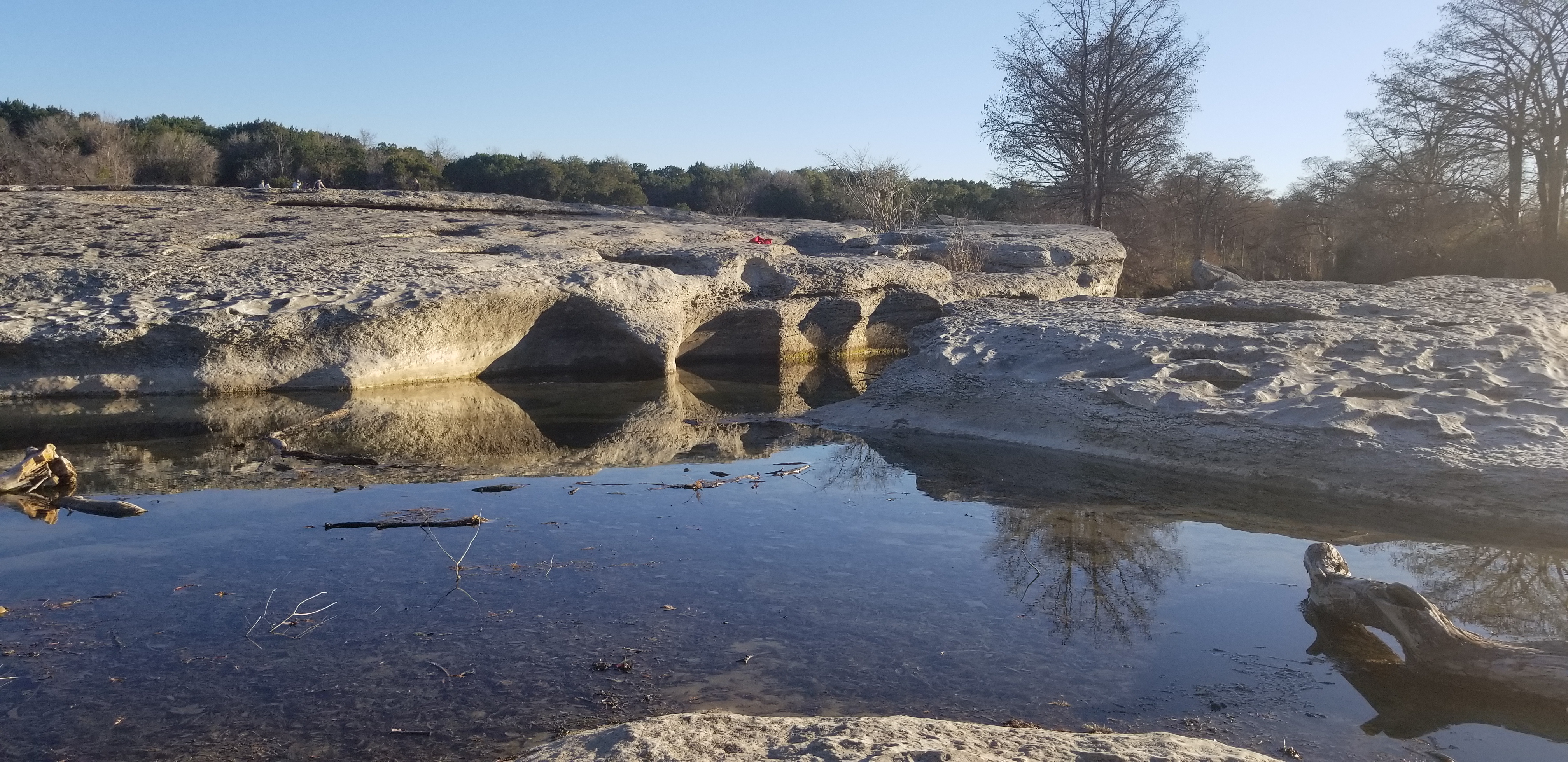 A pretty park in Texas between Austin and Houston