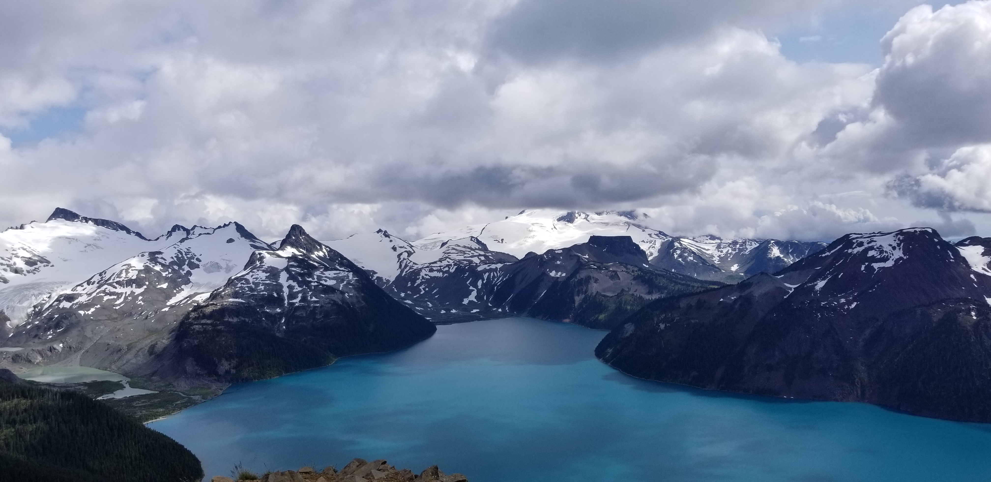 View from the top of Panorama Ridge in Garibaldi Provincial Park