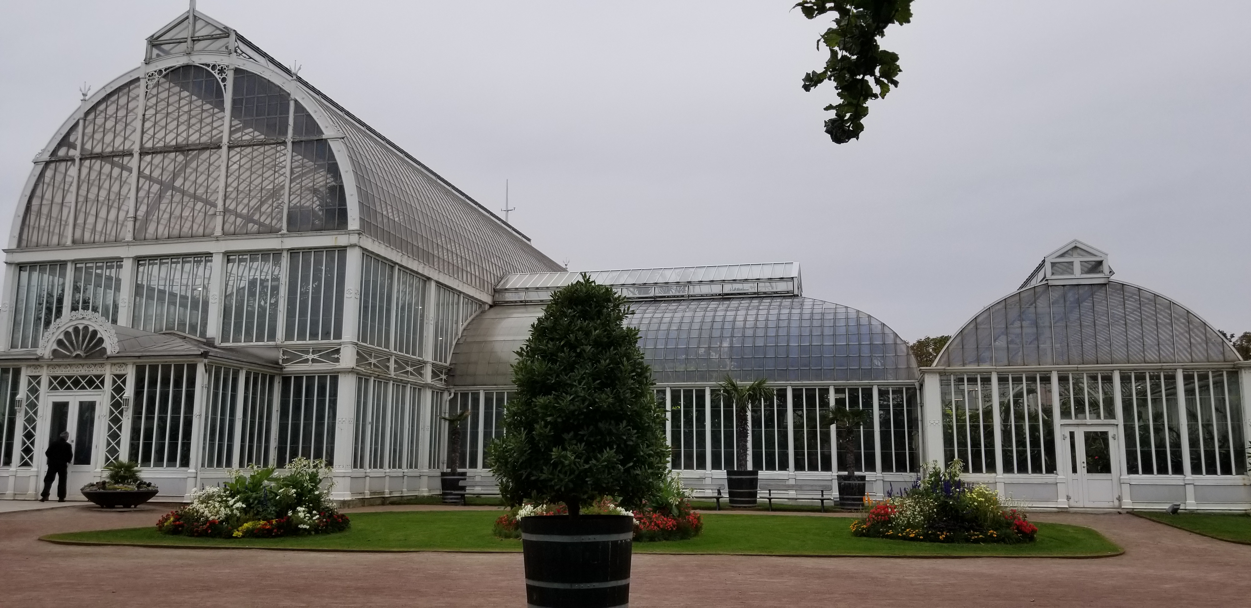 The greenhouse of the botanical gardens in Gothenburg, Sweden