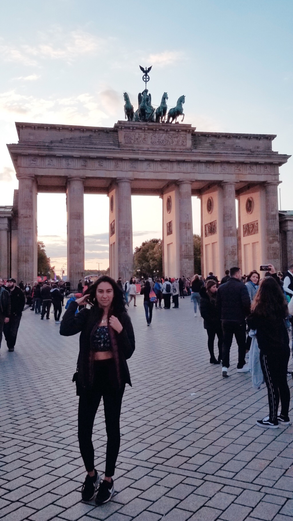 Brandenburg Gate- Neoclassical 18th century gate used as a city divide