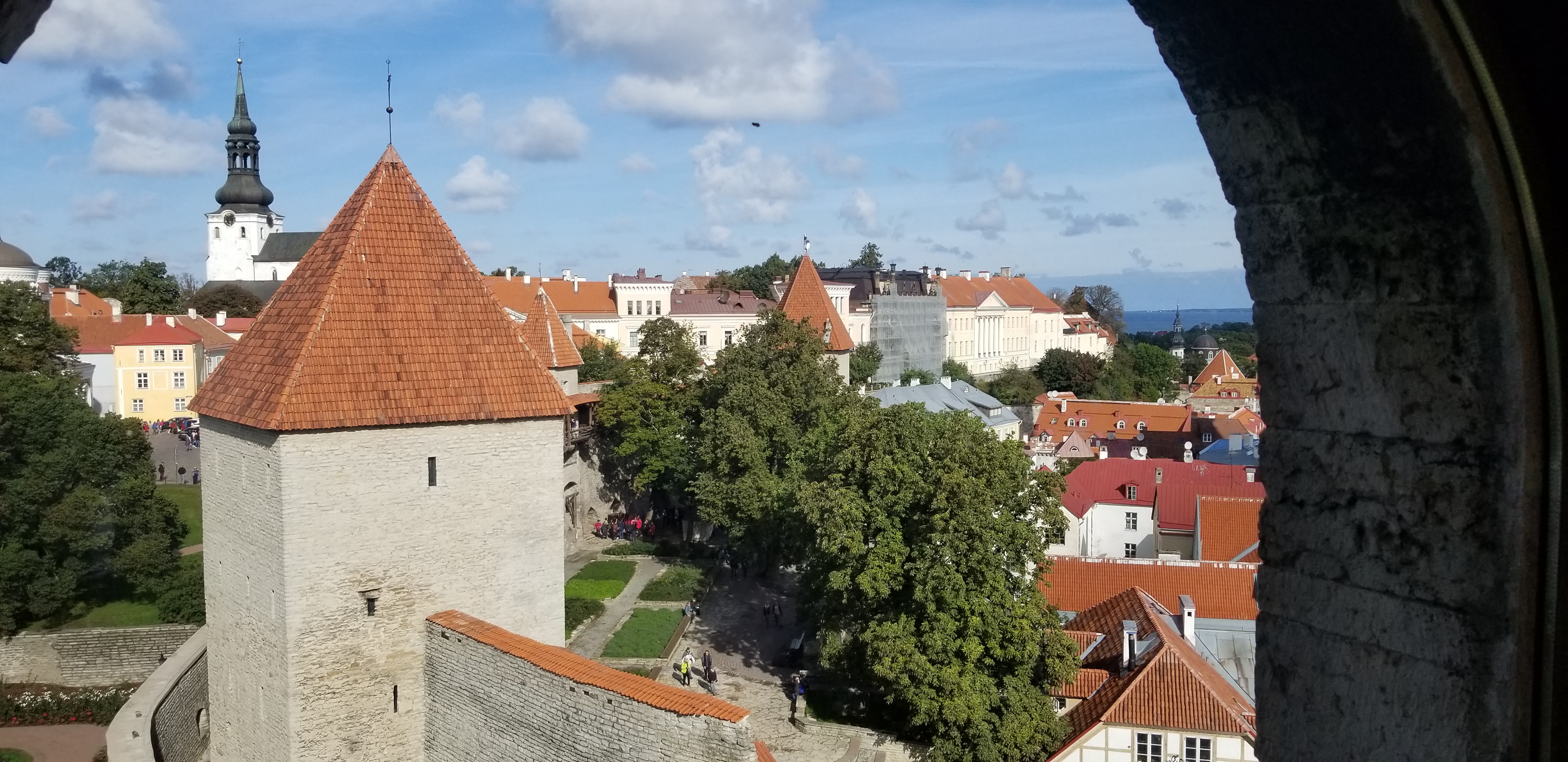 View of Tallinn from the Kiek in de Kök guard tower