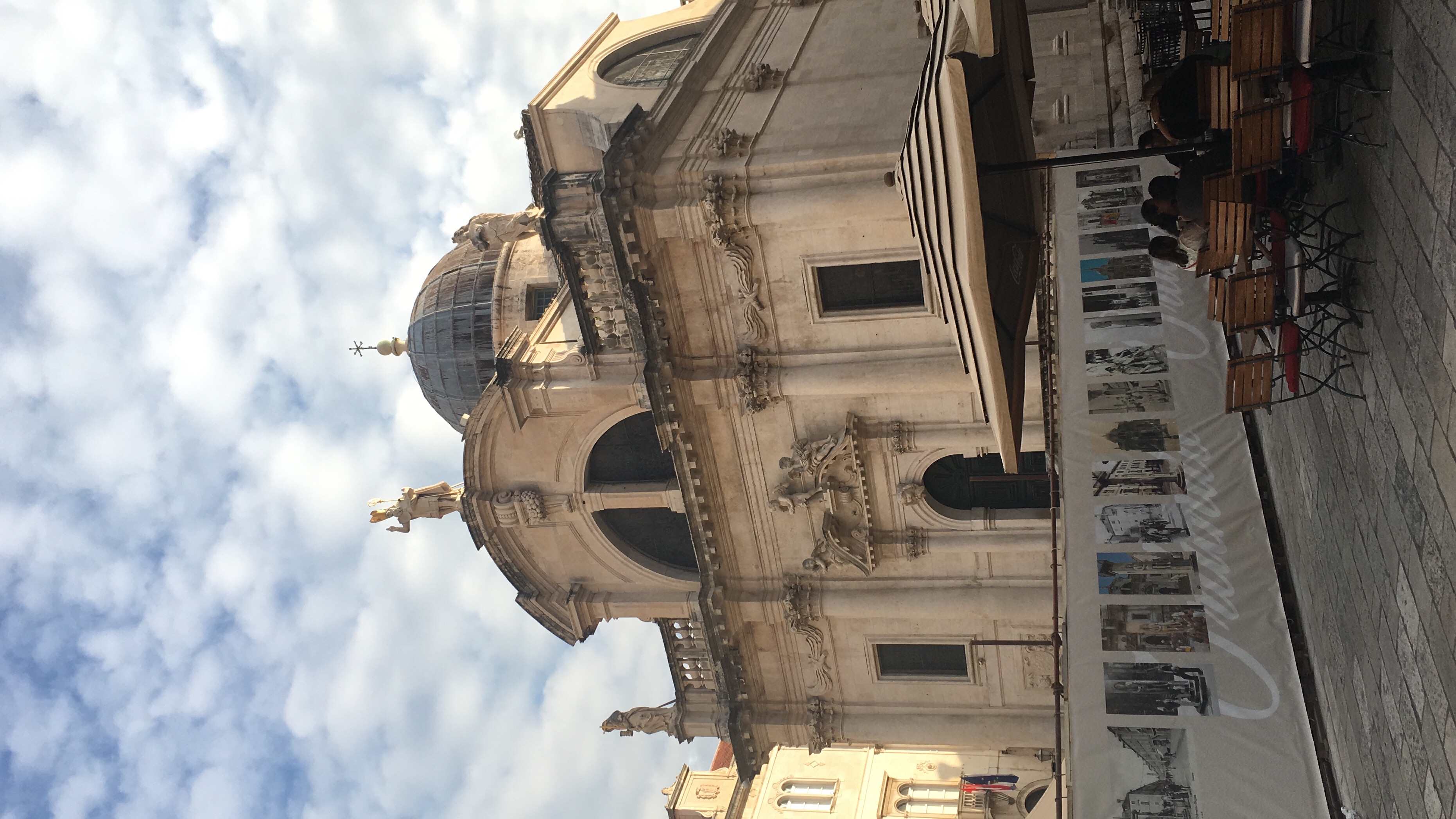 Catholic Church in old town Dubrovnik