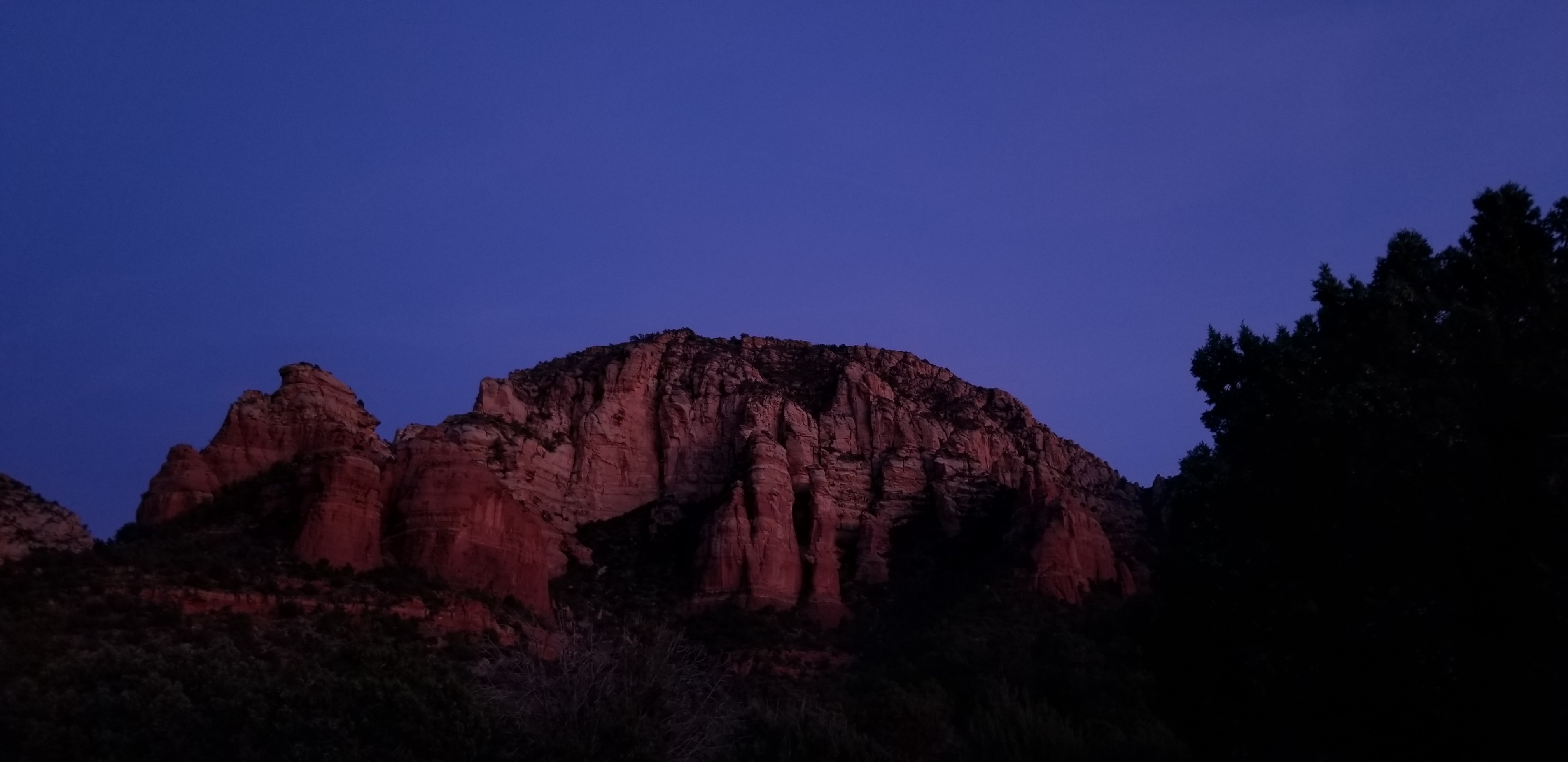 Night sky in Sedona, Arizona