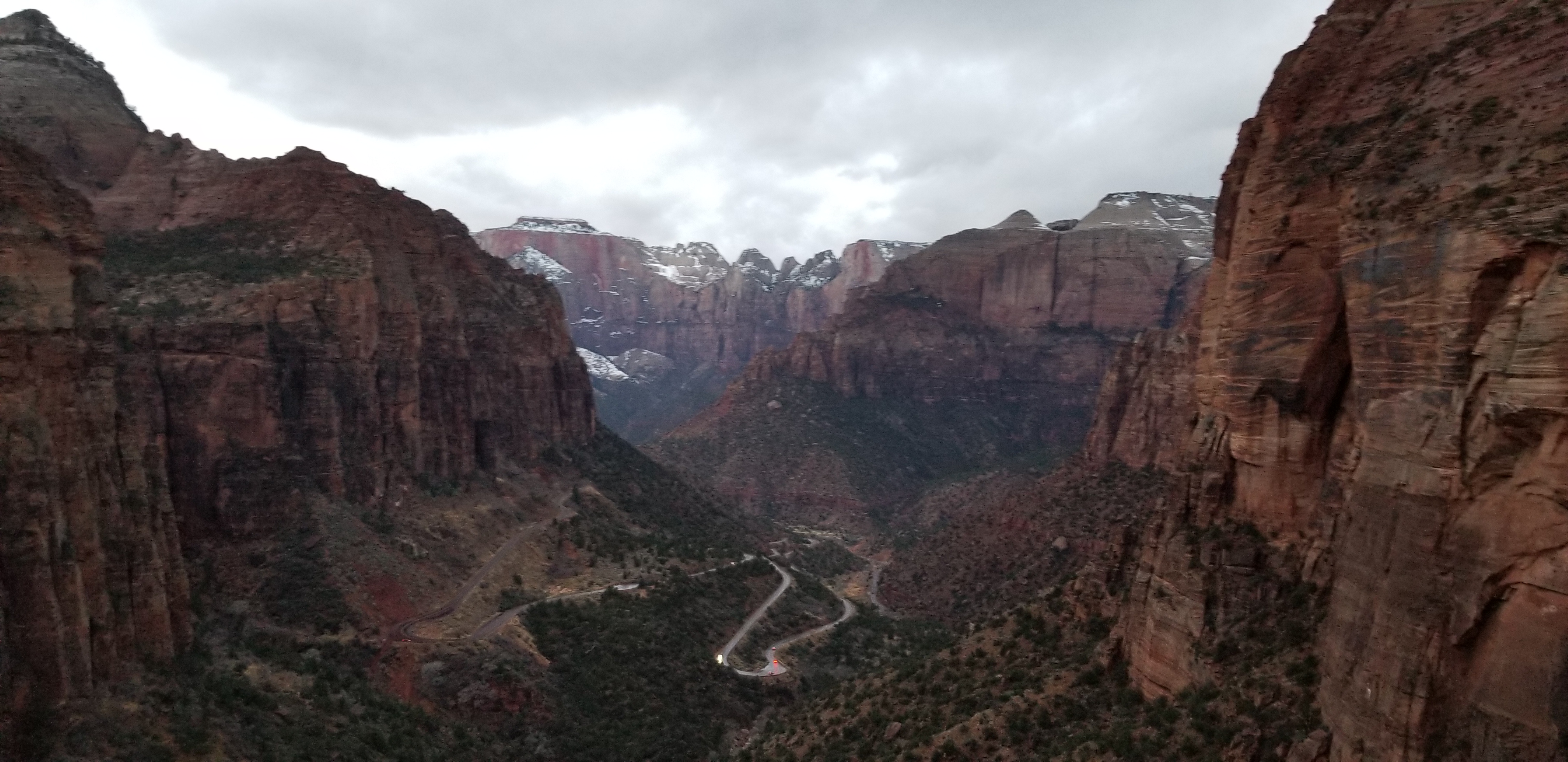 We made it up to Angel's Landing alive!