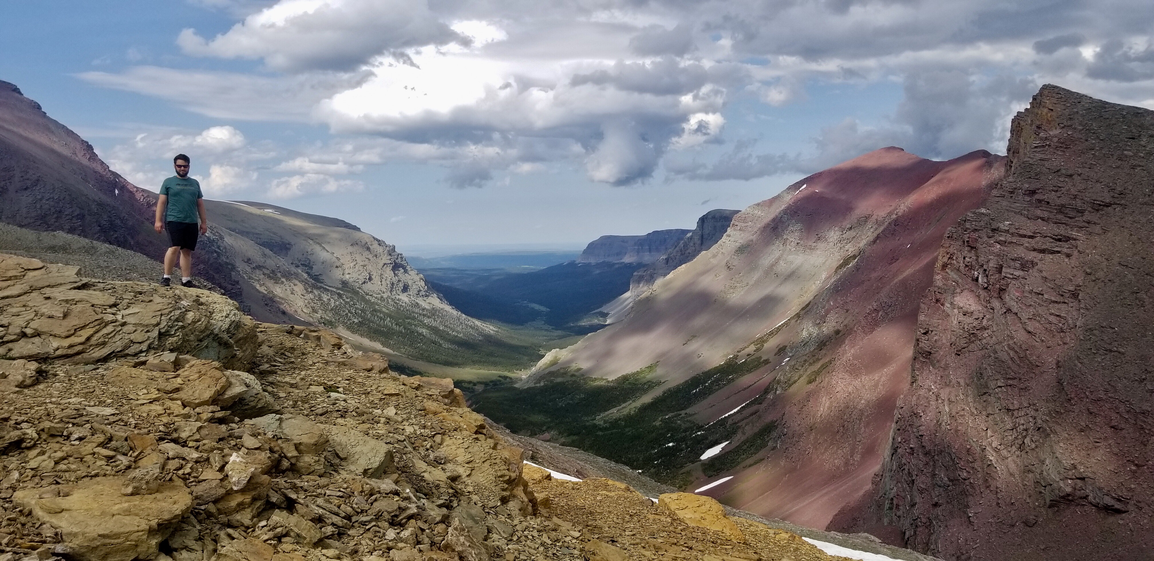 Views from Piegan Pass in Glacier NP