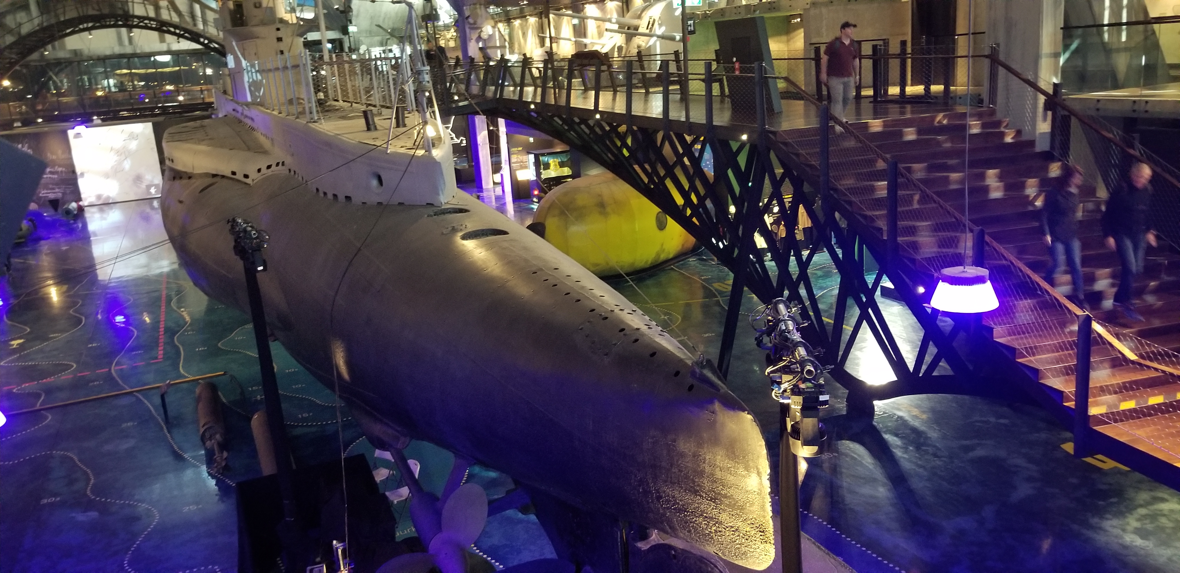 Submarine at the Seaplane Museum in Tallinn