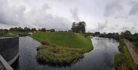 Corner of a star fort. Copenhagen