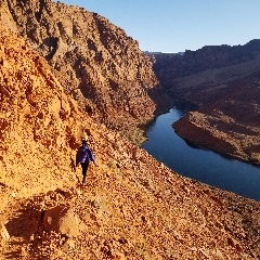 Spencer Canyon trail views in Arizona