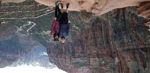 Canyon Overlook trail in Zion National Park