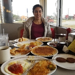 We may have ordered too much food at Waffle House