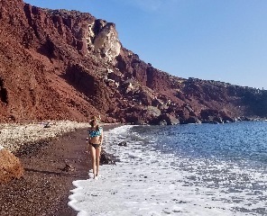 Red beach Santorini, Greece