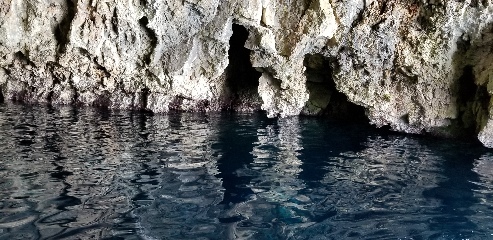 A cave of the coast of Croatia