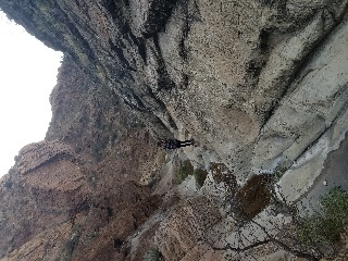 Walking down the Window Trail in Big Bend National Park