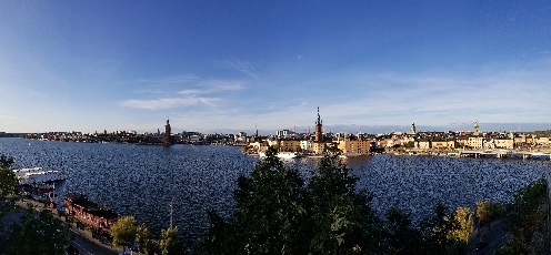 Stockholm from across the water