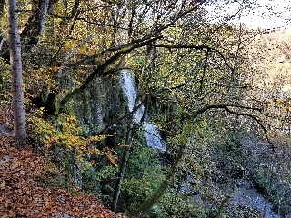 Waterfall in Plitvice Lakes National Park in Croatia