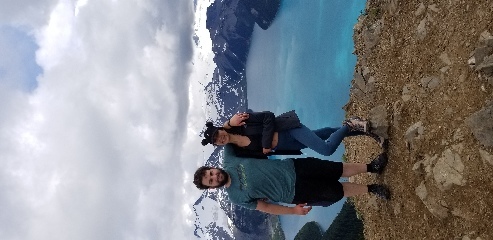 At the top of Panorama Ridge in Garibaldi Provincial Park