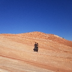 Interesting rock formations in Valley of Fire State Park, NV