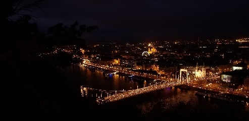 Budapest at night