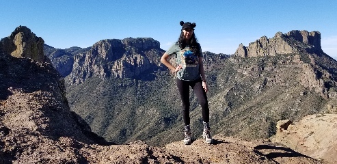 Lost Mine Canyon trail in Big Bend National Park, TX