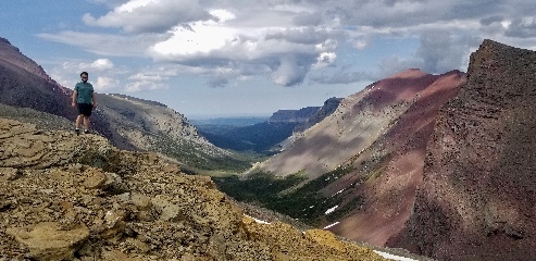 Views from Piegan Pass in Glacier NP